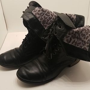 Wet Seal Combat Boots